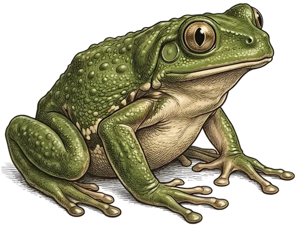 Phyllomedusa bicolor — камбо
